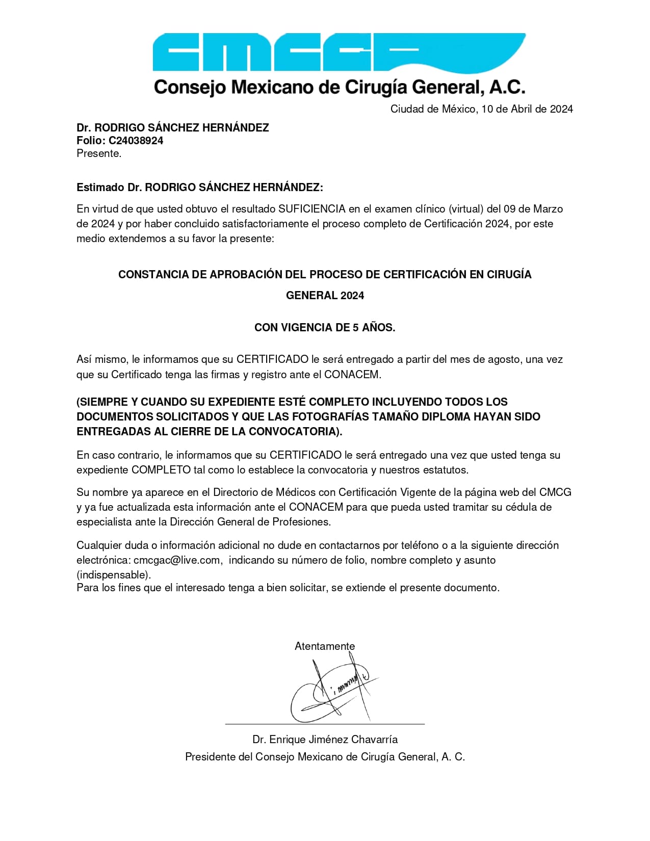 Certificado 4